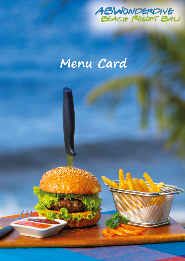 ABWonderdive Breakfast menu